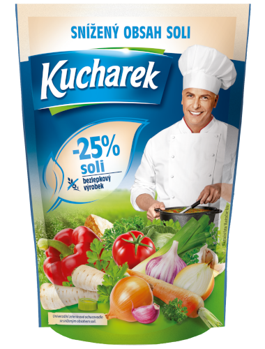 Kucharek -25 % soli