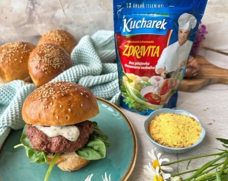 Burgery s jogurtovými bulkami